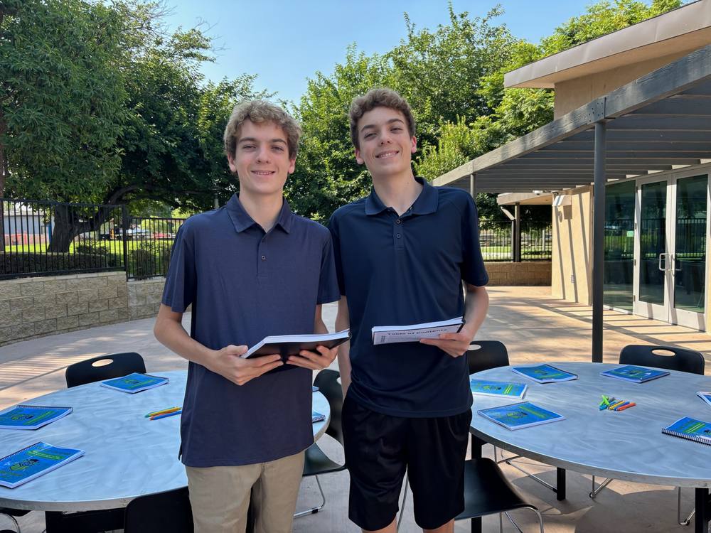 Luke and Nick Meggers, co-founders of Financial Futures