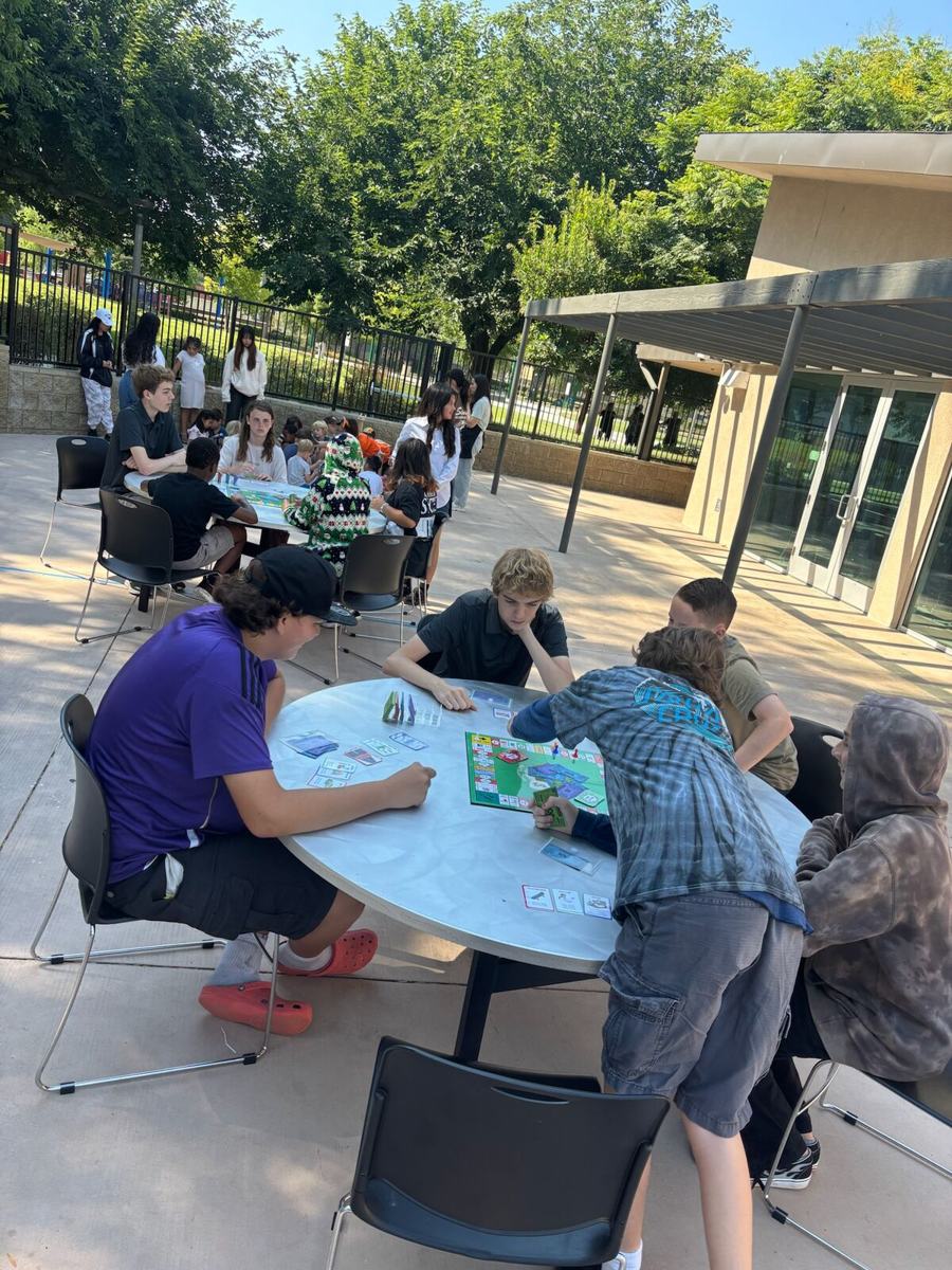 Camp in full swing