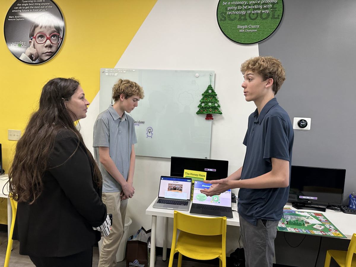Presenting Financial Futures to a visitor